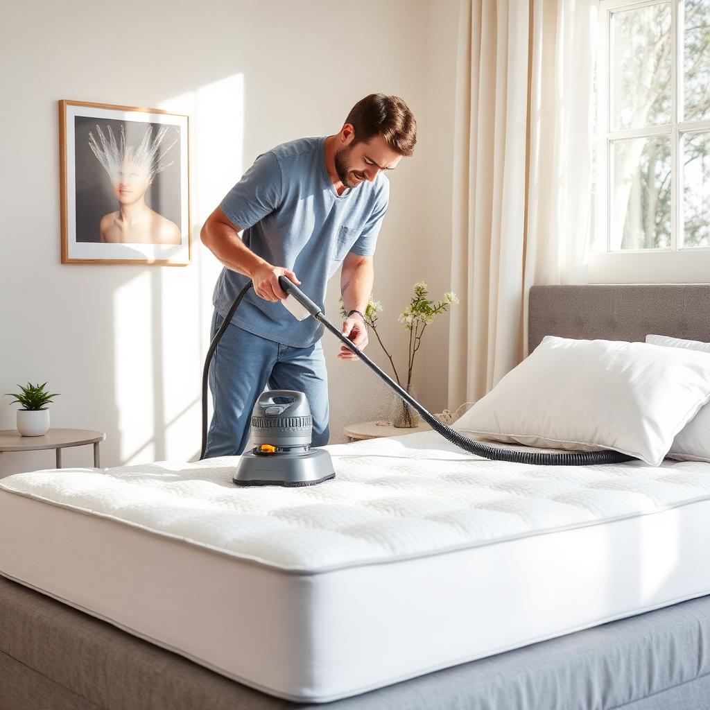 Nettoyage et désinfection de matelas à domicile
